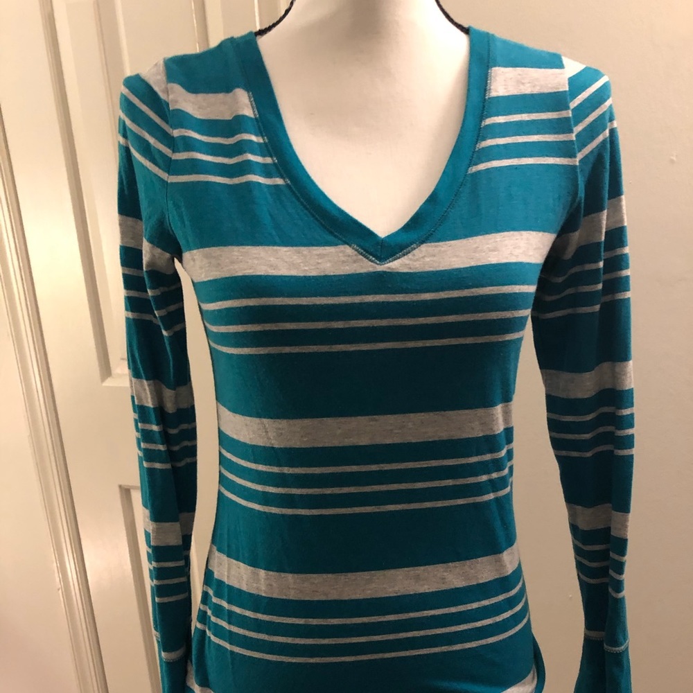 Long sleeve striped shirt